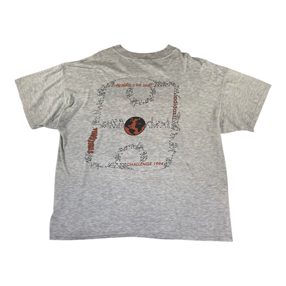 Vintage 1994 Adidas Streetball Challenge Spain Tour Graphic T-Shirt