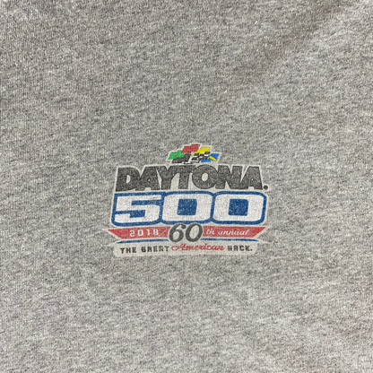 NASCAR Daytona 500 60th Annual 2018 American Flag Graphic Racing T-Shirt