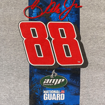 NASCAR Dale Earnhardt Jr. #88 AMP Energy / National Guard 2008 Double-Sided Racing T-Shirt