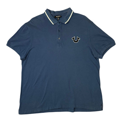 True Religion Signature Blue Polo