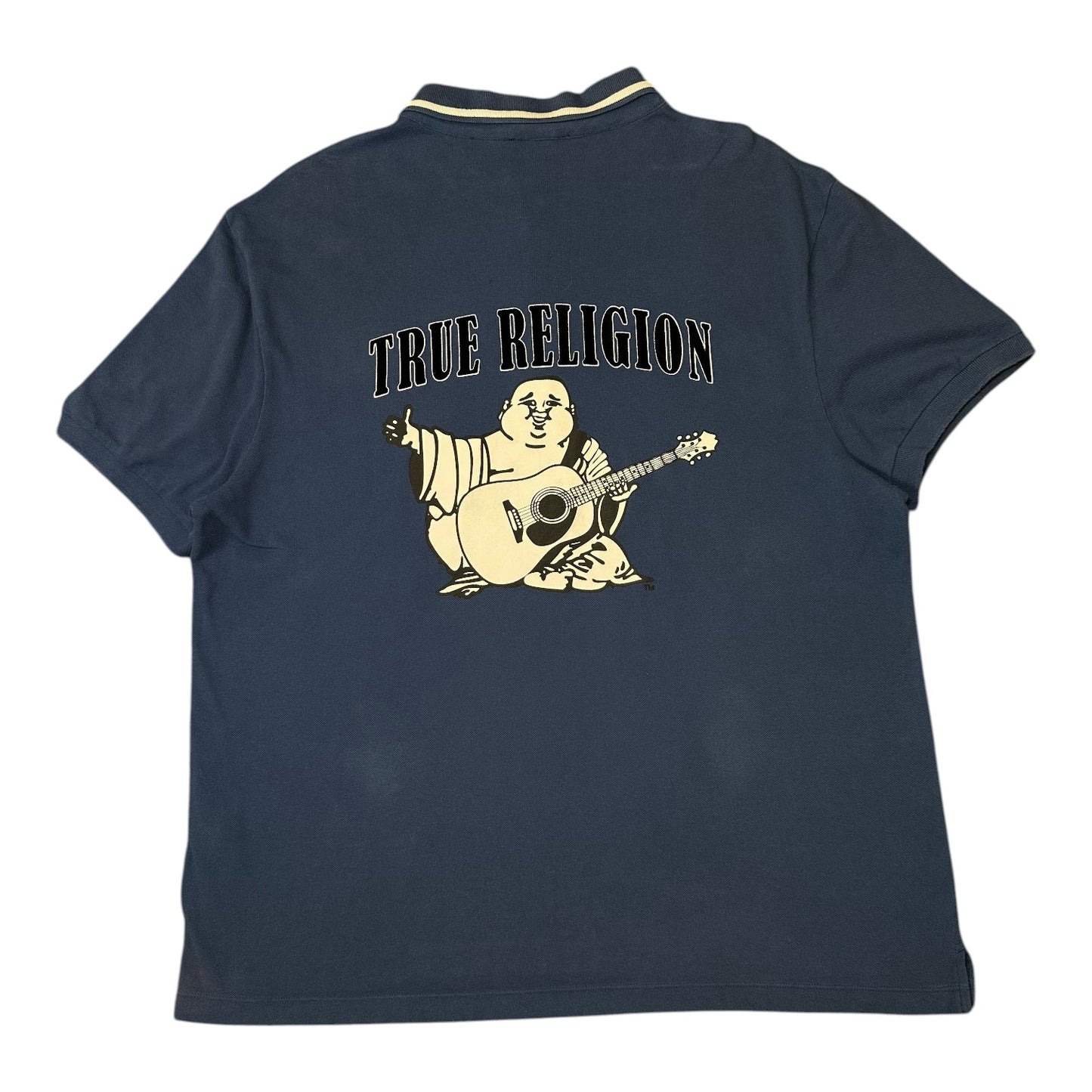 True Religion Signature Blue Polo
