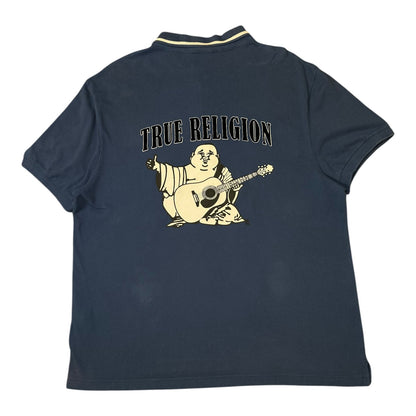 True Religion Signature Blue Polo