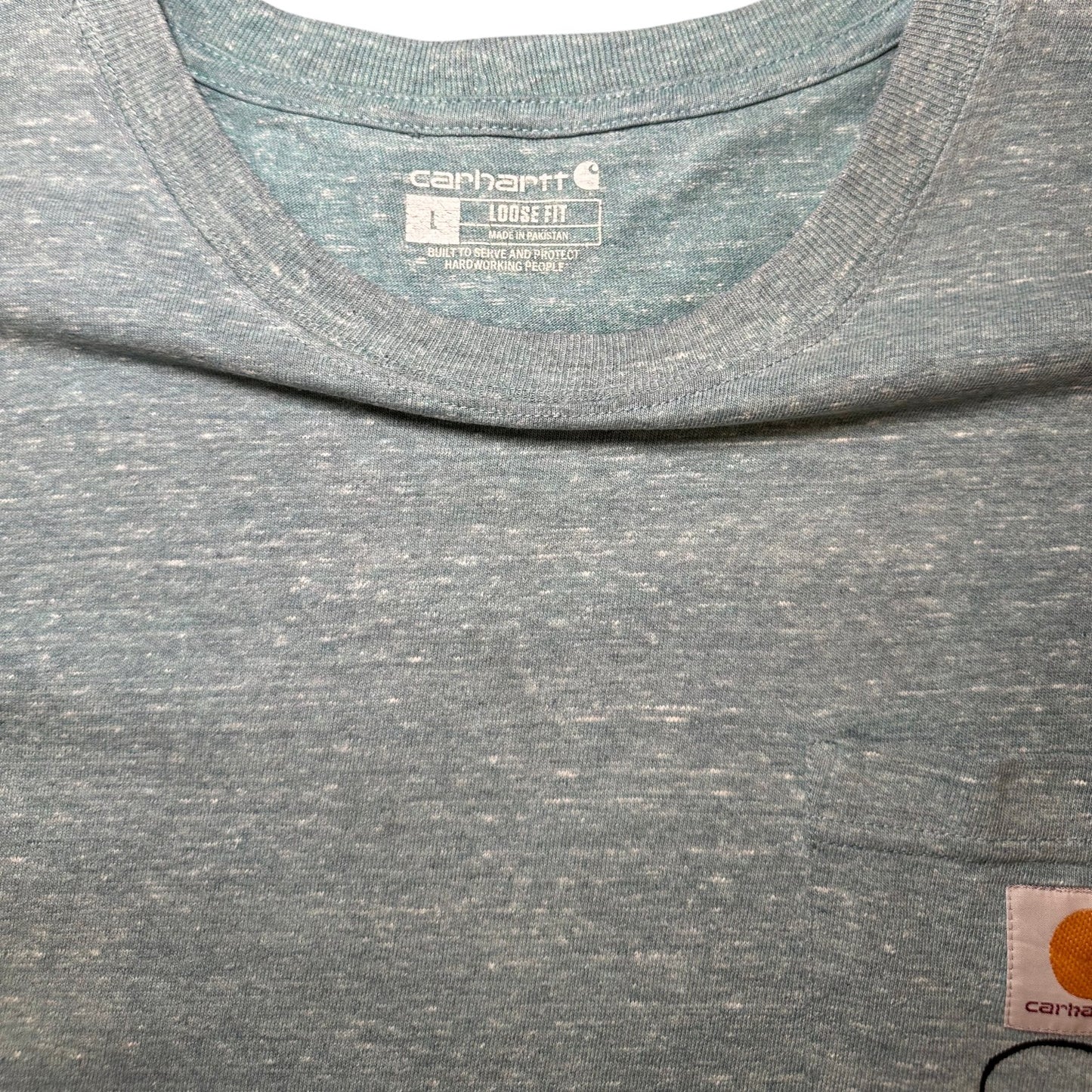 Carhartt Smoker tagged Loose Fit Jade Heather T-shirt