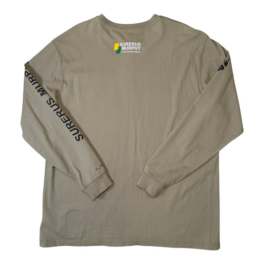 Carhartt Floral tagged Surerus Murphy Beige Long Sleeve T-shirt