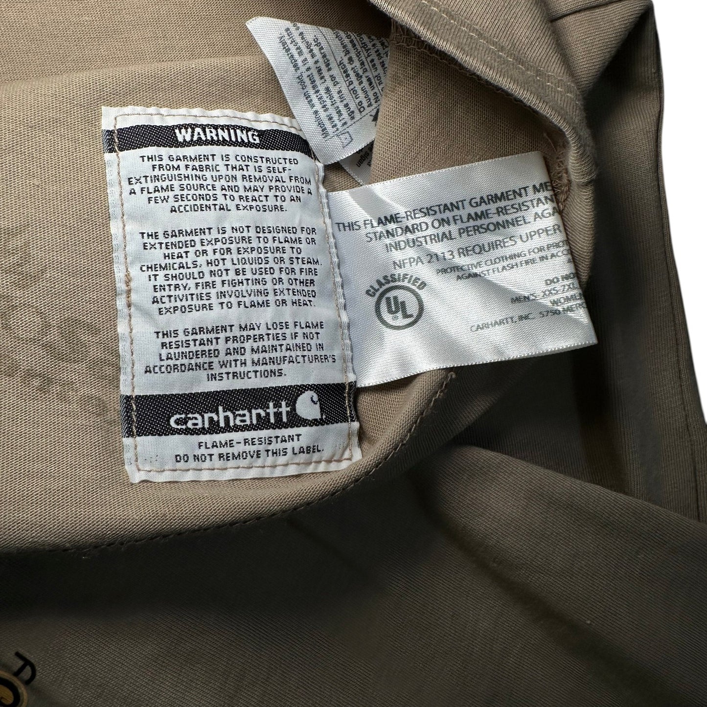 Carhartt Floral tagged Surerus Murphy Beige Long Sleeve T-shirt