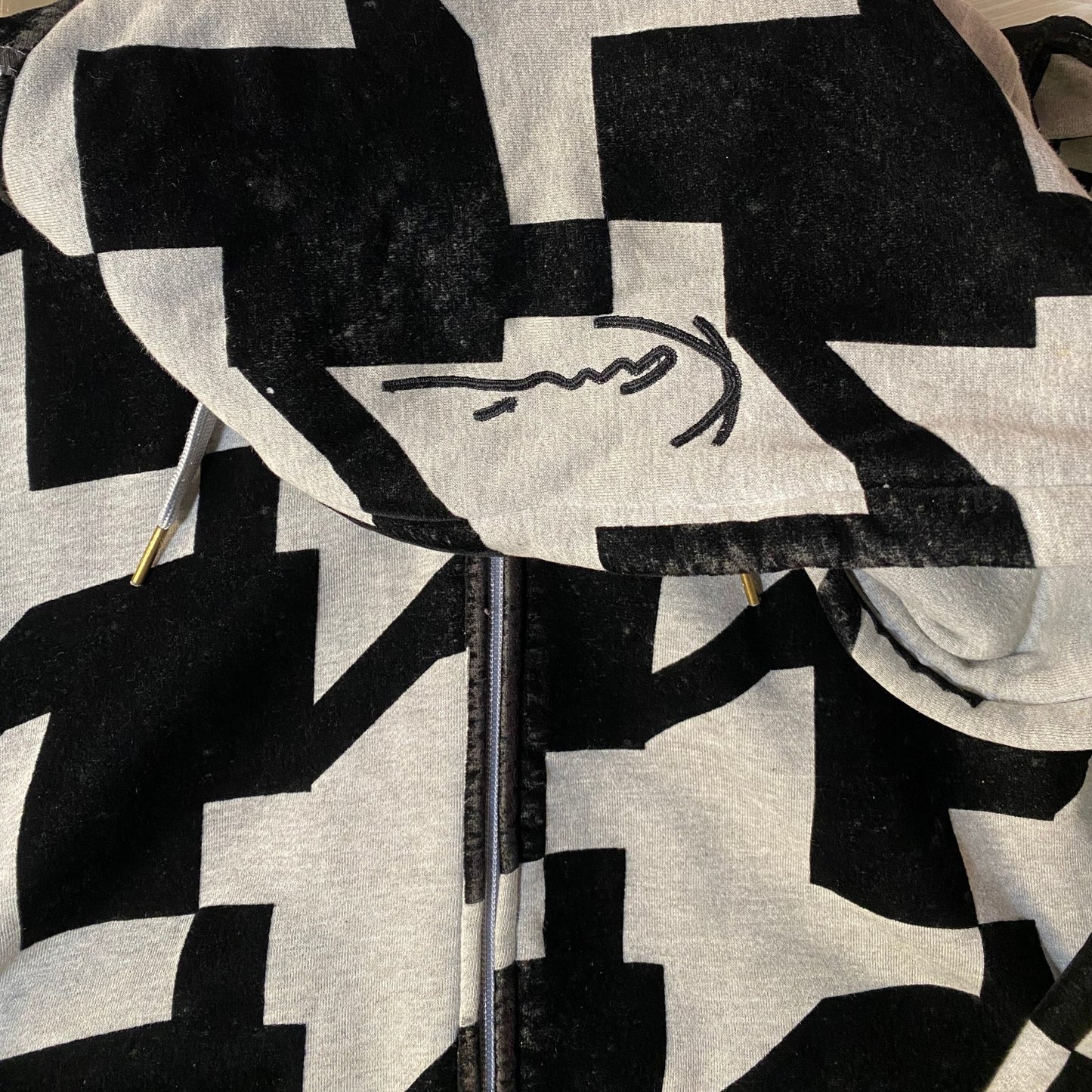Karl Kani Black & White Hoodie
