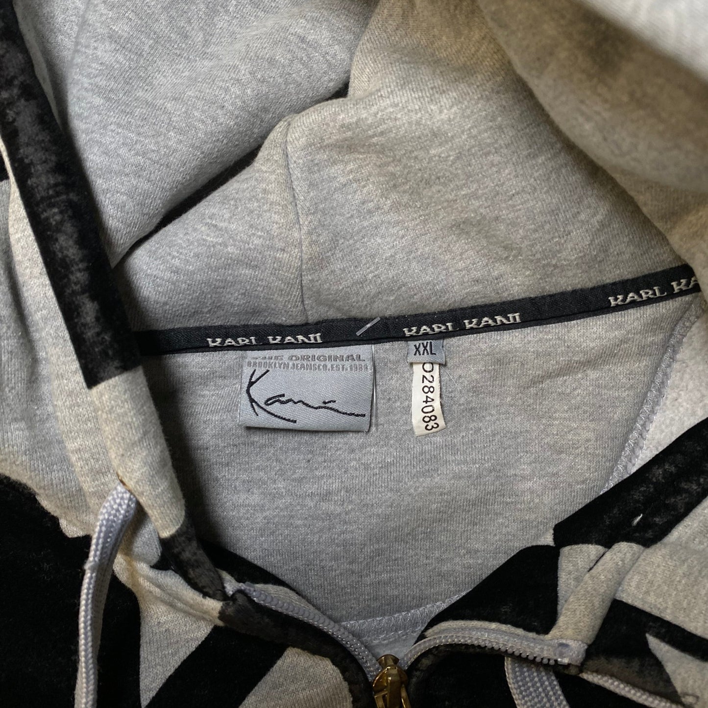 Karl Kani Black & White Hoodie
