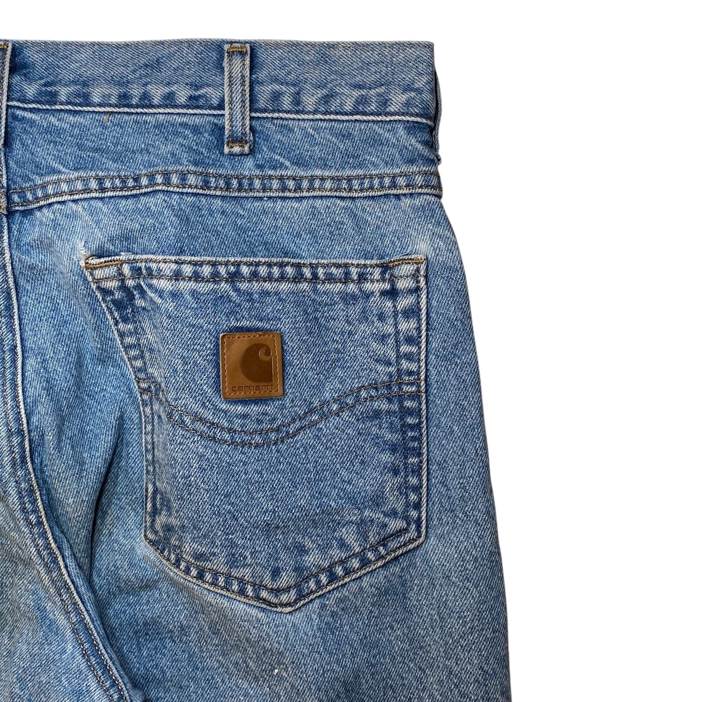 Carhartt B18 STW Straight Fit Denim Jeans