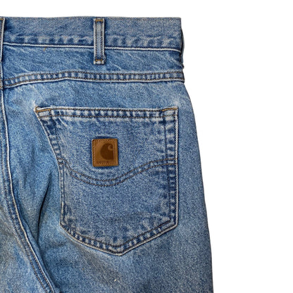 Carhartt B18 STW Straight Fit Denim Jeans