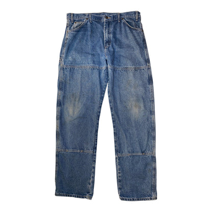 Dickies Relaxed Fit Double Knee Denim Jeans