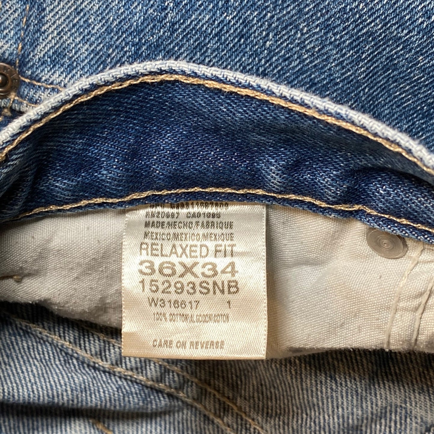 Dickies Relaxed Fit Double Knee Denim Jeans