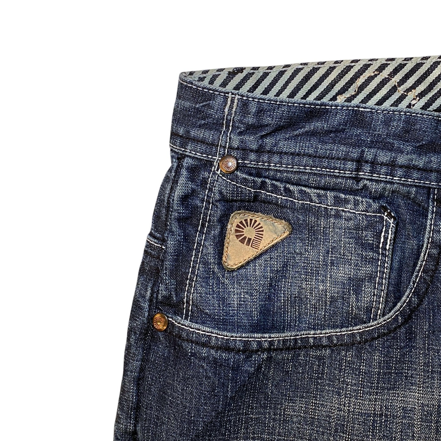 Akademiks "Trans Atlantic Taskforce" Baggy Y2K Denim Jeans