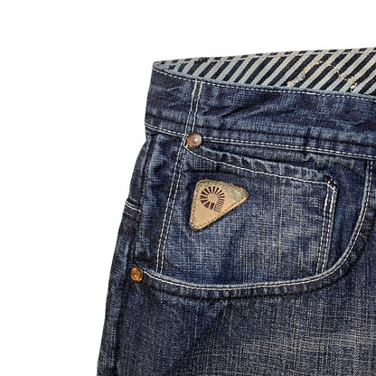 Akademiks "Trans Atlantic Taskforce" Baggy Y2K Denim Jeans