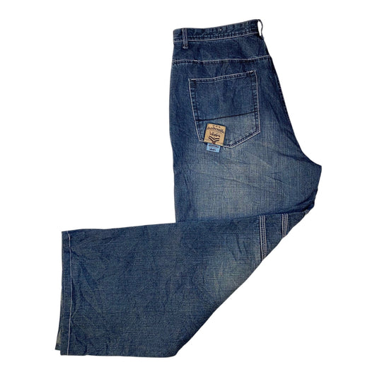 Akademiks "Trans Atlantic Taskforce" Baggy Y2K Denim Jeans