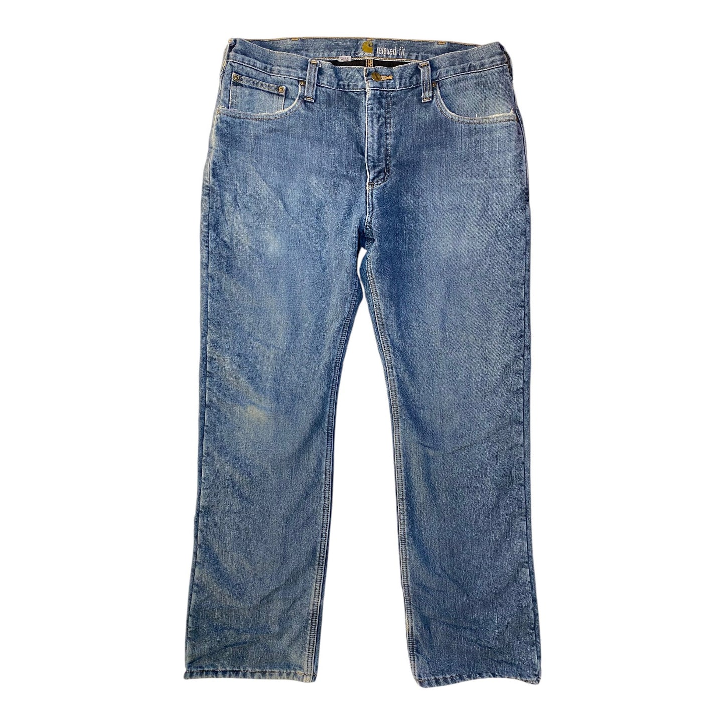 Carhartt Fleece-Lined Relaxed Fit Denim Jeans