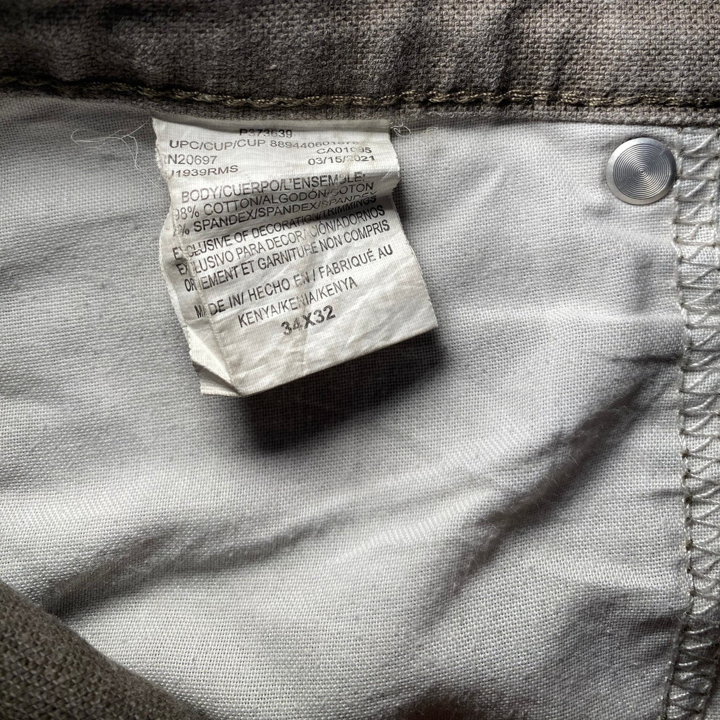 Dickies Stretch Canvas Pants