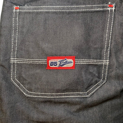 FUBU Reversible Contrast Stitch Baggy Y2K Jeans