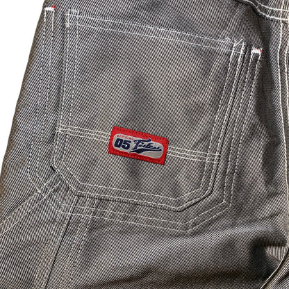 FUBU Reversible Contrast Stitch Baggy Y2K Jeans