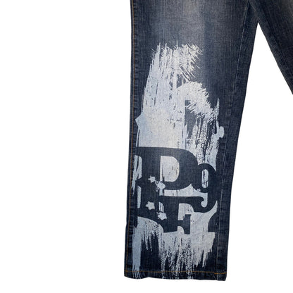 Phat Farm Classic American Flava Baggy Y2K Jeans