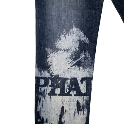 Phat Farm Classic American Flava Baggy Y2K Jeans