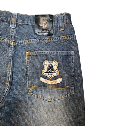 Phat Farm Classic American Flava Baggy Y2K Jeans