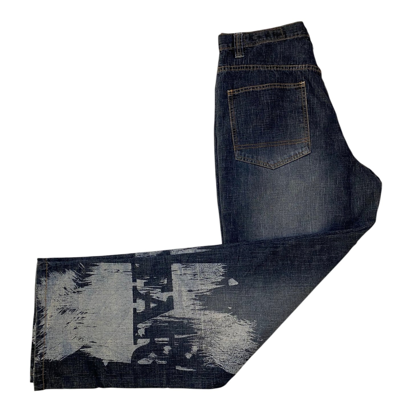 Phat Farm Classic American Flava Baggy Y2K Jeans