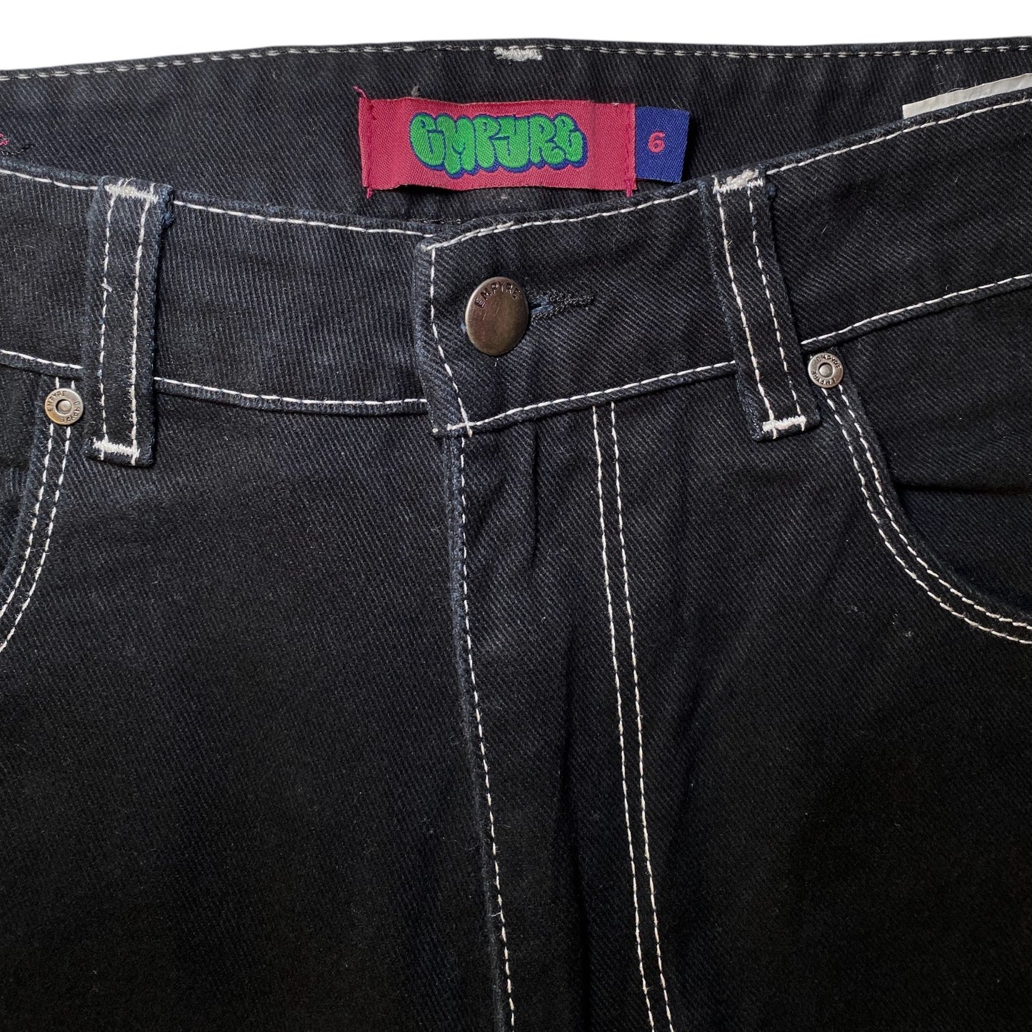 Empyre Tori Contrast Stitch Baggy Skate Pants