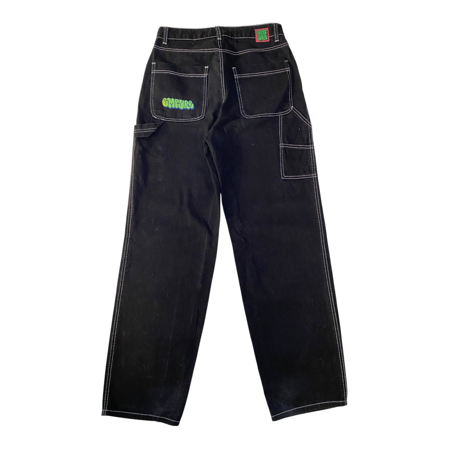 Empyre Tori Contrast Stitch Baggy Skate Pants
