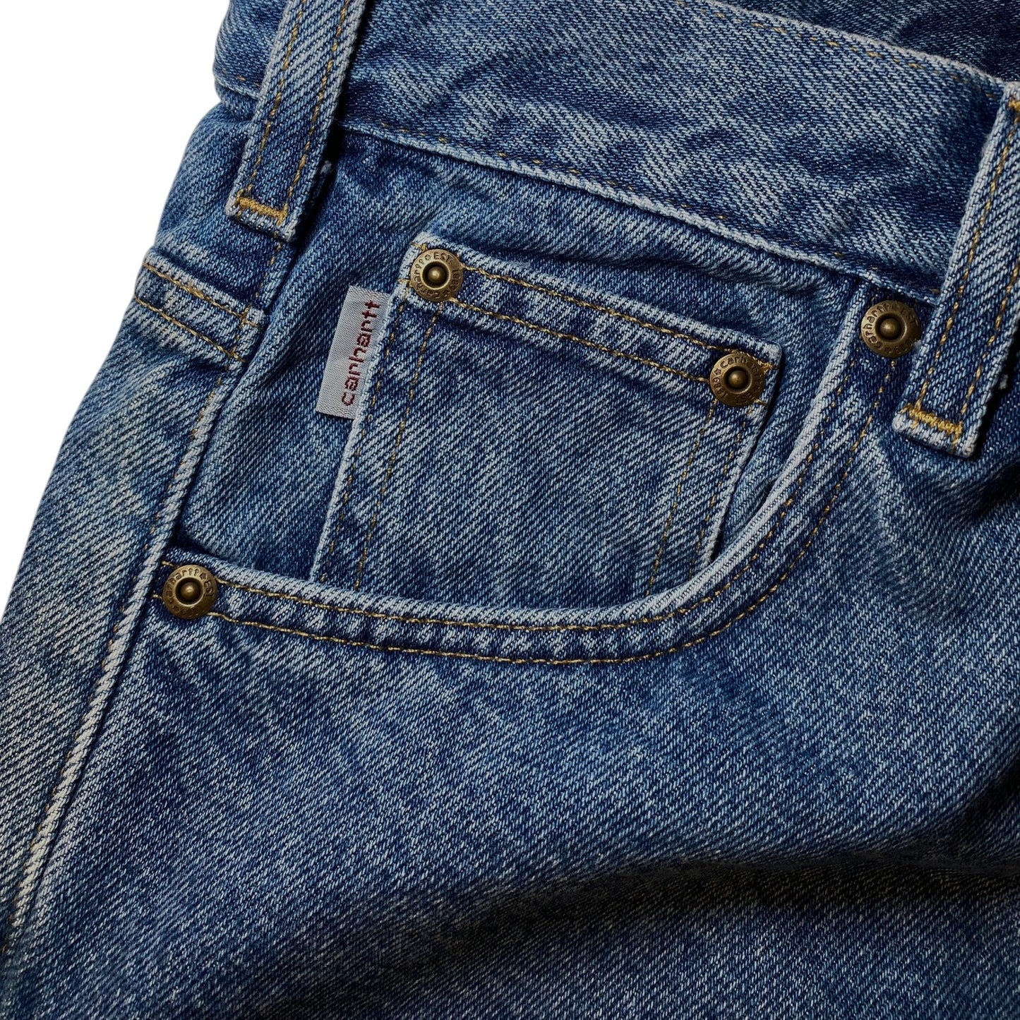 Carhartt Flannel-Lined Relaxed Fit Denim Jeans