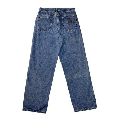 Carhartt Flannel-Lined Relaxed Fit Denim Jeans