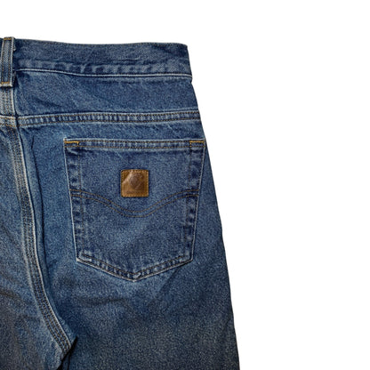 Carhartt Flannel-Lined Relaxed Fit Denim Jeans