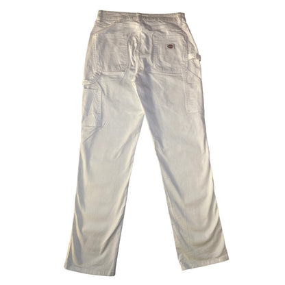 Dickies Off-White Stretch Canvas Pants