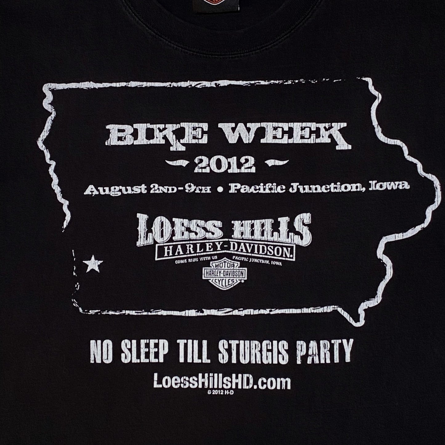 Harley-Davidson Loess Hills Bike Week T-Shirt
