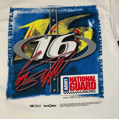 Team Caliber Greg Biffle #16 Army National Guard NASCAR T-Shirt