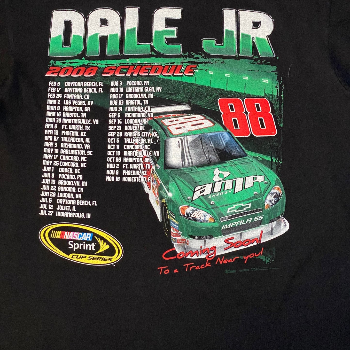 Chase Authentics Dale Earnhardt Jr. #88 AMP Energy NASCAR T-Shirt