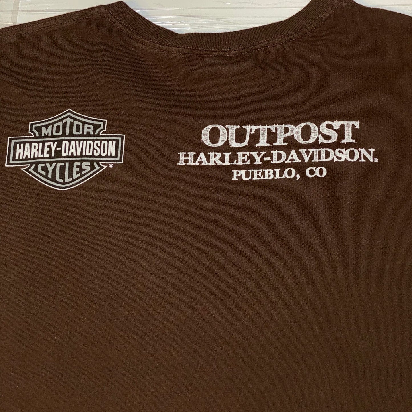 Harley-Davidson Outpost Pueblo Engine T-Shirt