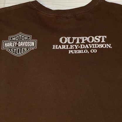 Harley-Davidson Outpost Pueblo Engine T-Shirt