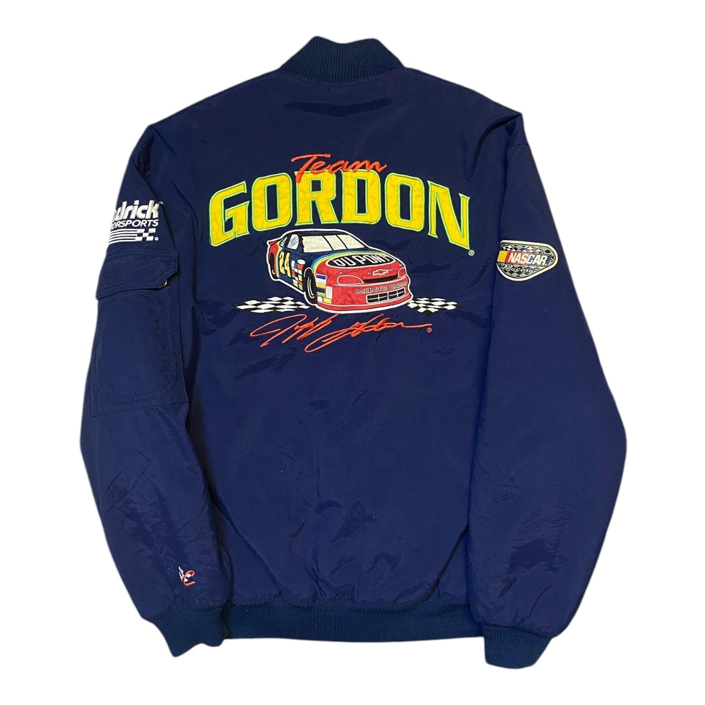 Du Pont Racing Jeff Gordon Navy Jacket