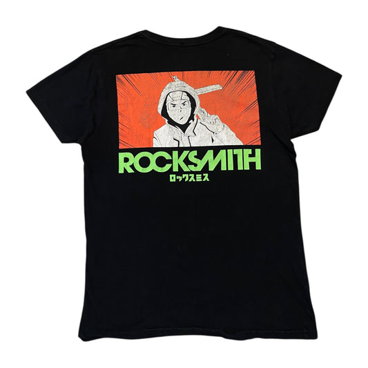 Rock Smith Watch Your Back Graphic Black T-Shirt