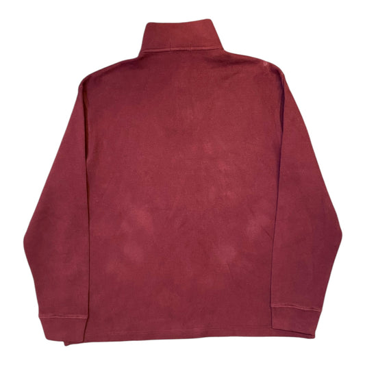 Polo Ralph Lauren Quarter Zip Maroon Sweater
