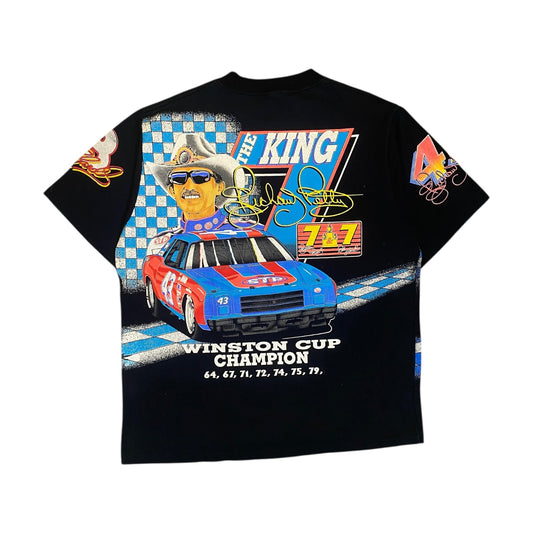 1995 Dale Earnhardt Crowned Prince X Richard Petty The King Winston Cup Champion T-Shirt