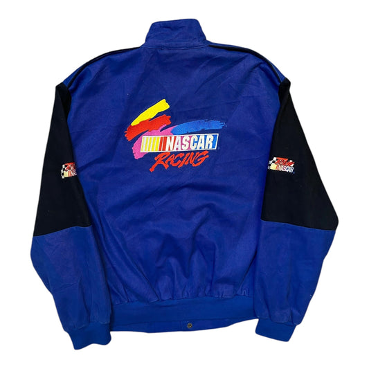 NASACAR Black/Blue Racing Jacket