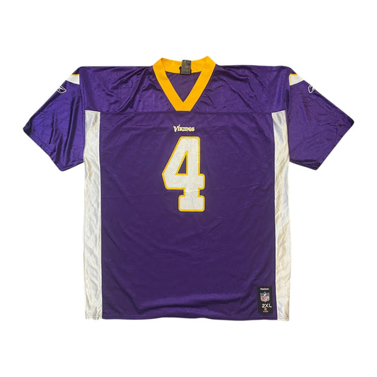 NFL Vikings #4 Favre Purple Jersey
