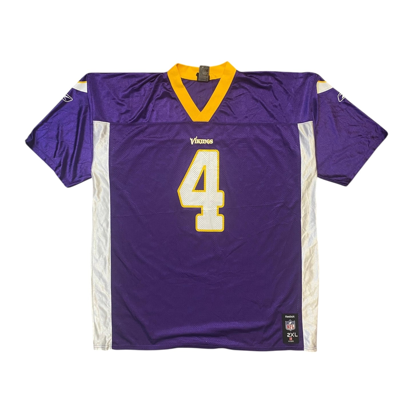 NFL Vikings #4 Favre Purple Jersey