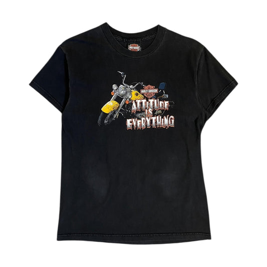 Harley Davidson Attitude Is Everything Black T-Shirt
