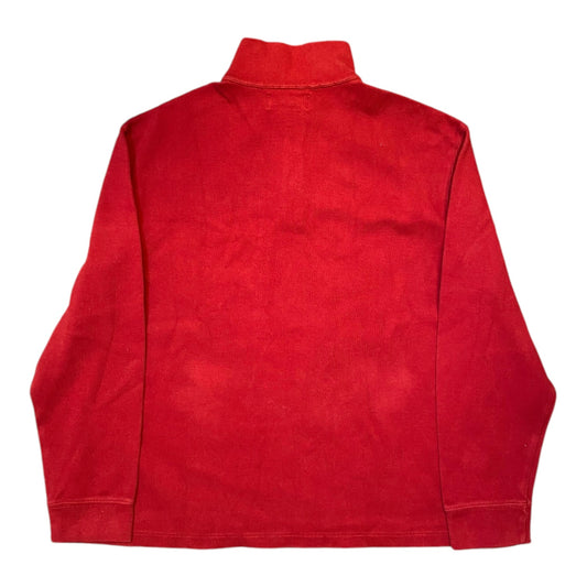 Polo Ralph Lauren Quarter Zip Red Sweater
