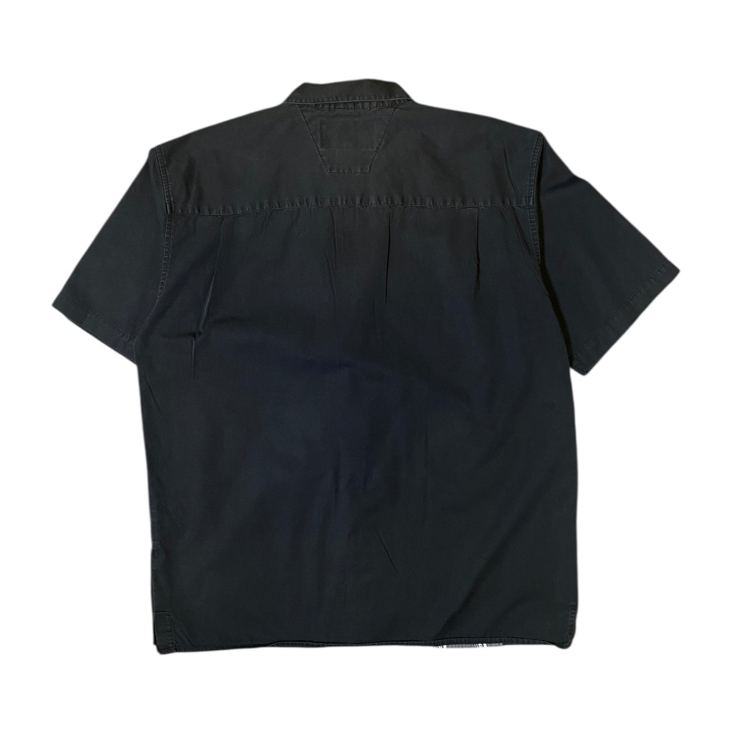 Harley Davidson Black Chain Button Up Shirt