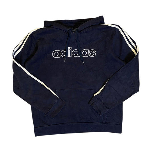 Adidas Vintage Hoodie Navy