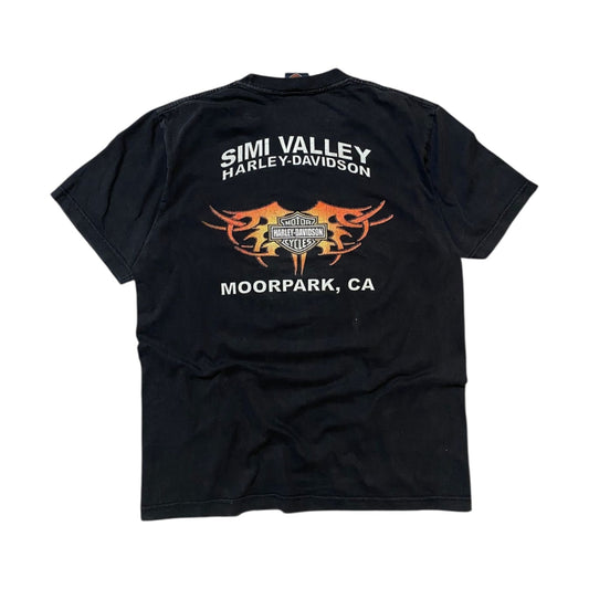 Harley Davidson Asphalt Addict Black T-Shirt