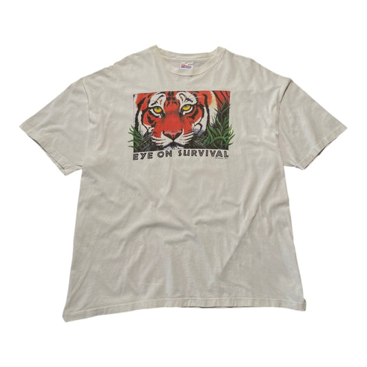 1993 Eyes On Survival Tiger Graphic T-Shirt